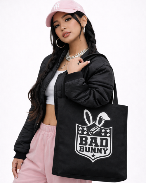 Bad Bunny Super Bowl Tote Bag