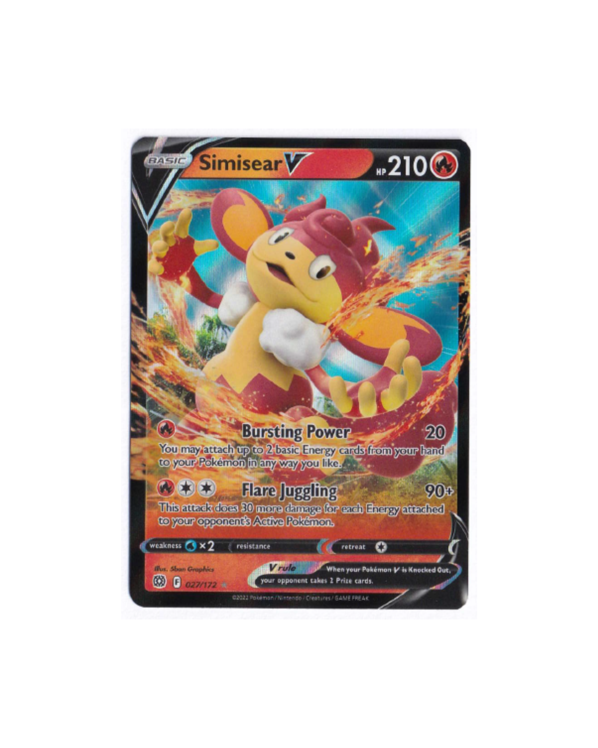 Simisear V - 27/172 - Ultra Rare Brilliant Stars