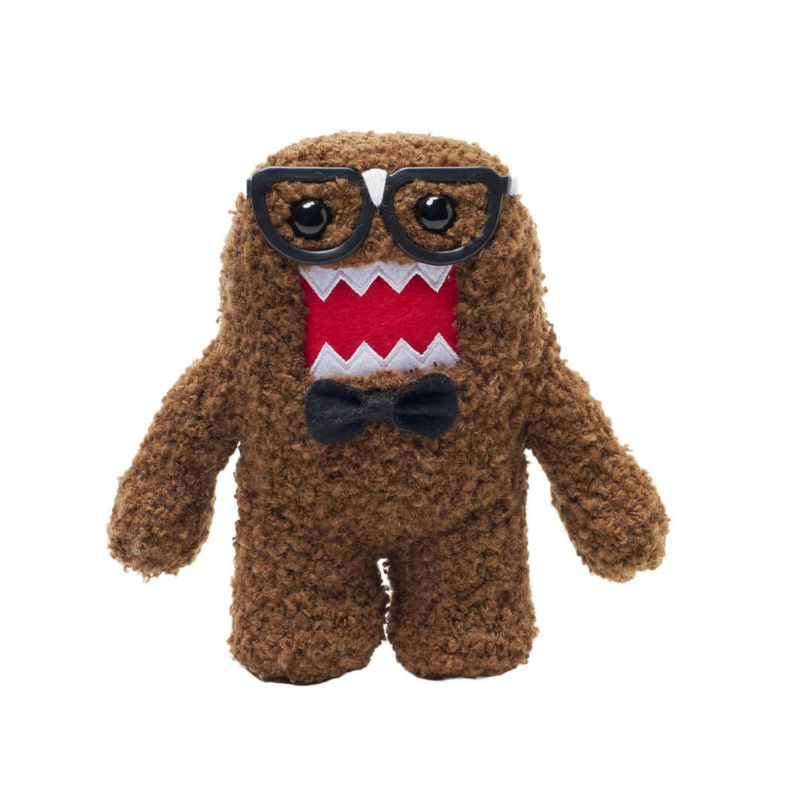 Domo Classic Nerd Plush & Canvas Tote Bag